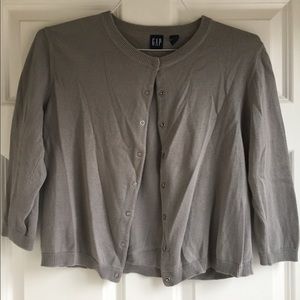 ⏰ Gap gray cardigan